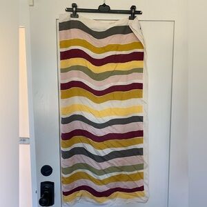 Madewell silk scarf in Golden Homey